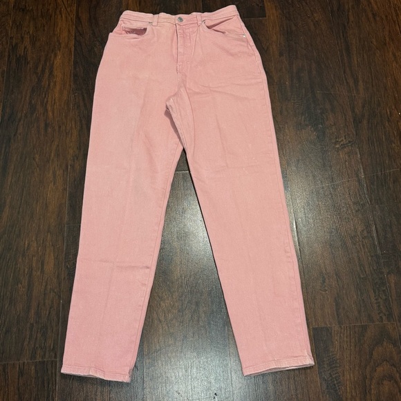 Gloria Vanderbilt Pink Straight Leg Jeans - Picture 2 of 9